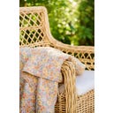 Ib Laursen Quilt - senf/rosa Streifen