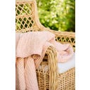 Ib Laursen Quilt - senf/rosa Streifen