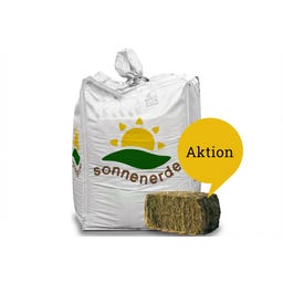 Sonnenerde Bio črna zemlja v veliki vreči - 1 tona + bala sena GRATIS