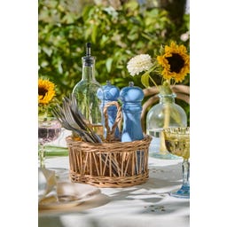 Ib Laursen Korb rund mit Fächern und Henkel - 1 Stk.