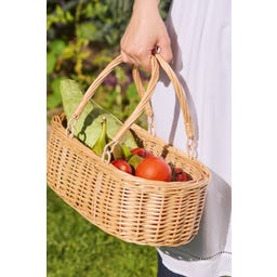 Ib Laursen Korb oval mit beweglichen Henkeln - 1 Stk.