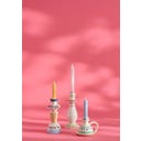 Ib Laursen Kerzenhalter Vogel für 2,2 cm Kerze bunt - 20,5 x 10 cm