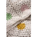 Ib Laursen Gehäkelte Decke mit Blumen - 1 Stk.