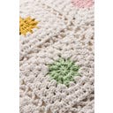 Ib Laursen Kissenhülle gehäkelt mit Blumen - 1 Stk.