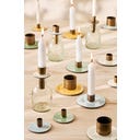 Kerzenhalter für Flaschen für 2,2 cm Kerze - gelb