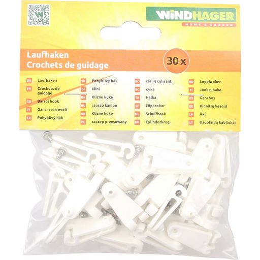 Windhager Barrel Hooks - 30 items