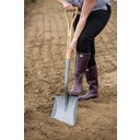 Pelle de Jardin Carrée en Acier au Carbone - 1 pcs