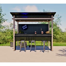 Sojag Outdoorbar Munich I Theke für den Garten