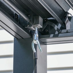 Terrassenüberdachung Hana mit Lamellendach