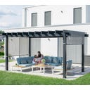 Sojag Pergola Yamba 10 x 16 mit Sonnensegel