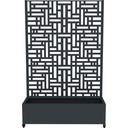 Westmann Pflanzkasten mit Rankgitter Dekora 3 - 43 x 120 x 187 cm