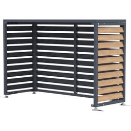 Westmann Verkleidung Wärmepumpe Boxa - Holzoptik - M
