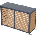 Westmann Verkleidung Wärmepumpe Boxa - Holzoptik - M