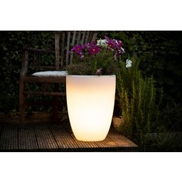 Lámpara de Exterior / Shining Pots - Curvy / Solar - S