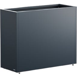 Herstera Pflanzkübel Cube Divider - anthrazit - 100 x 40 x 80 cm