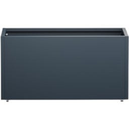 Herstera Pflanzkübel Cube - anthrazit - 100 x 30 x 50 cm