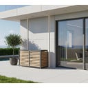 Westmann Verkleidung Wärmepumpe Boxa - Holzoptik - M