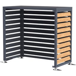 Westmann Verkleidung Wärmepumpe Boxa - Holzoptik - S