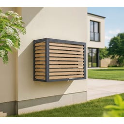 Westmann Verkleidung Wärmepumpe Boxa - Holzoptik - S