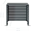 Westmann Verkleidung Wärmepumpe Boxa - Anthrazit - S