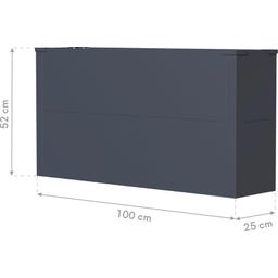 Westmann Pflanzkasten Talus - Anthrazit - L