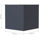 Westmann Pflanzkasten Talus - Anthrazit - S