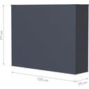 Westmann Pflanzkasten Talus - Anthrazit - XL