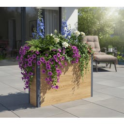 Westmann Pflanzkasten Talus - Holzoptik - XL