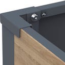 Westmann Pflanzkasten Talus - Holzoptik - M