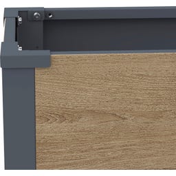 Westmann Pflanzkasten Talus - Holzoptik - M