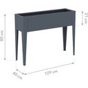 Westmann Hochbeet Verdura - Anthrazit - L