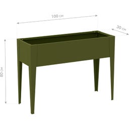 Westmann Hochbeet Verdura - Olive - M
