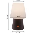 8 seasons design No. 1 - 30 cm, Bordslampa (LED) - brun
