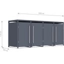 Westmann Pedura Wheelie Bin Store - Pedura 4