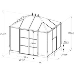 Westmann Gewächshaus Suprema - M