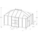 Westmann Gewächshaus Suprema - XL