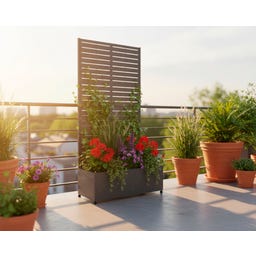 Westmann Pflanzkasten mit Rankgitter Dekora 1 - 43 x 90 x 184 cm