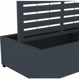 Westmann Pflanzkasten mit Rankgitter Dekora 6 - 60 x 90 x 184 cm