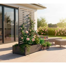 Westmann Pflanzkasten mit Rankgitter Dekora 6 - 60 x 90 x 184 cm
