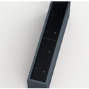 Herstera Pflanzkübel Cube - anthrazit - 150 x 30 x 50 cm