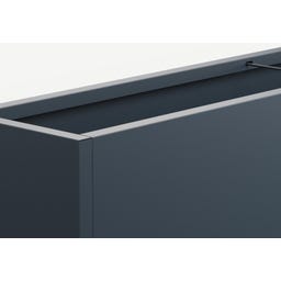 Herstera Cube Planter - Anthracite - 150 x 30 x 50 cm