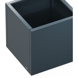 Herstera Cube Planter - Anthracite - 60 x 60 x 60 cm