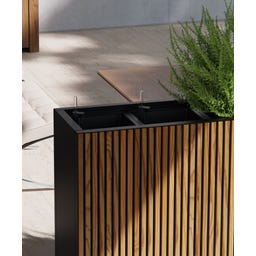 Pflanzkübel Deco Planter Divider L - ohne Zwischenboden