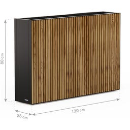 Vaso per Piante Deco Planter Divider L - con Ripiano Intermedio