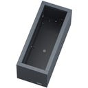 Herstera Cube Balcony Planter - Anthracite - 60 x 25 x 25 cm