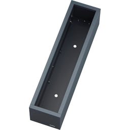 Herstera Pflanzkübel Cube Balkon - anthrazit - 100 x 25 x 25 cm