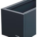 Herstera Pflanzkübel Cube Balkon - anthrazit - 100 x 25 x 25 cm