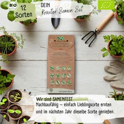 LOVEPLANTS Bio Kräutersamen Set - 1 Set