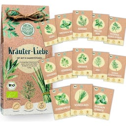 LOVEPLANTS Bio Kräutersamen Set - 1 Set