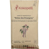 Bio keř&iacute;čkov&aacute; fazole "Reine des Pourpres"